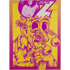 R. Crumb psychedelic illustrations Manson Oz Magazine No. 27 1970 vtg