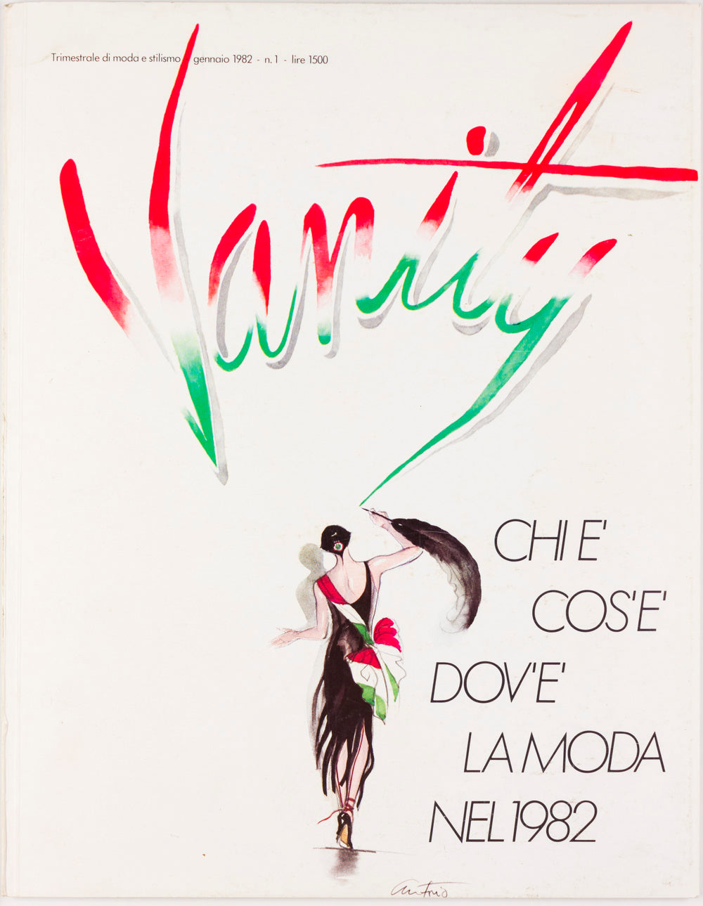 VANITY MAGAZINE Full set 1982 1989 Antonio Lopez BASQUIAT Mugler CdG