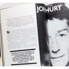 John Hurt Valerine Perrine Paris Collections Avantgarde magazine Winter 1984
