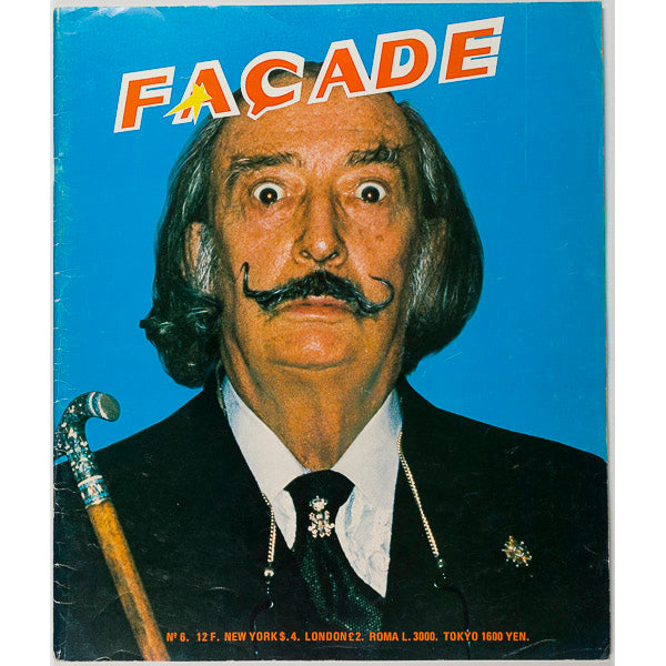 Salvador Dali EVA IONESCO Amanda Lear Helmut FACADE magazine No.6