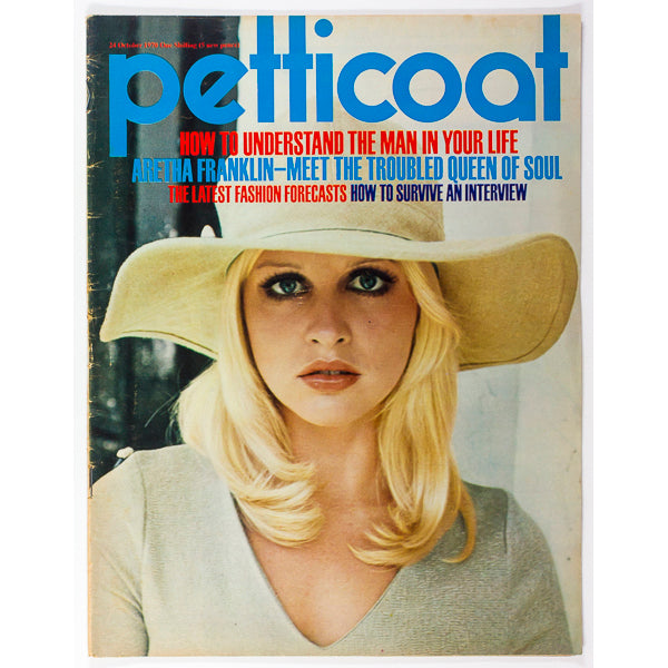 Aretha Franklin Queen of Soul interview - Petticoat magazine 24th October 1970