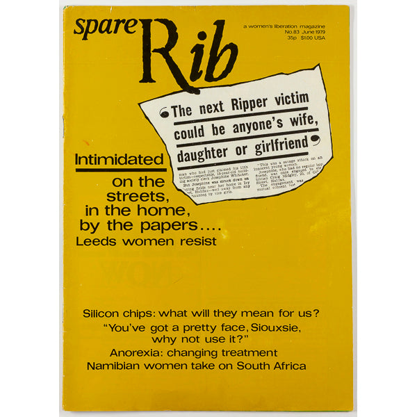SIOUXSIE SIOUX Yorkshire Ripper SPARE RIB MAGAZINE June 1979 (No.83)