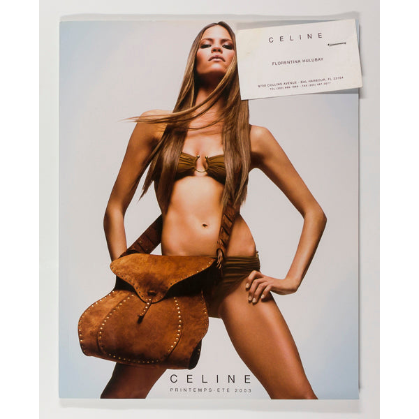 CELINE Frankie Rayder VINCENT PETERS LOOKBOOK Spring Summer 2003