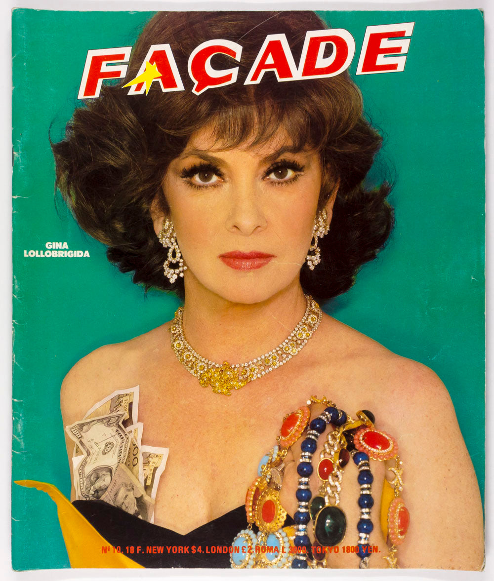 Gina Lollobrigida KARL LAGERFELD Pierre et Gilles FACADE magazine # 10
