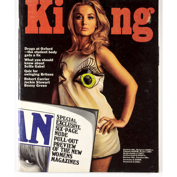 SCILLA GABEL Jackie Stewart THELONIOUS MONK KING magazine 1960's