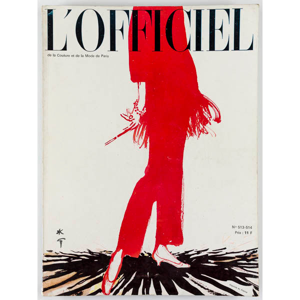 RENE GRUAU L'Officiel DIOR Jean Patou PIERRE CARDIN Dec 1964