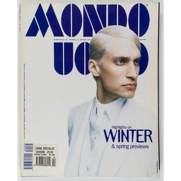 MONDO UOMO Menswear magazine 86 Dolce Gabbana WINTER SPRING