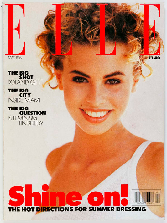 Niki Taylor NAOMI CAMPBELL Keith Haring Elle magazine UK May 1990