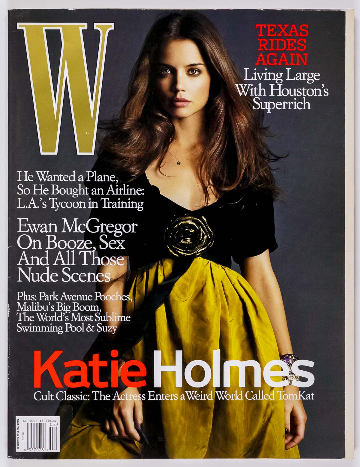 Katie Holmes WONG KAR WAI Ewan McGregor LISA CANT W Magazine 2005