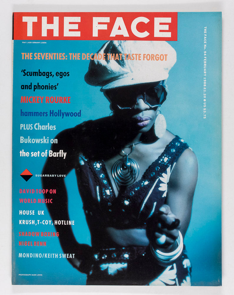 MICKEY ROURKE Mondino MARK LEWIS Nigel Benn THE FACE February 1988
