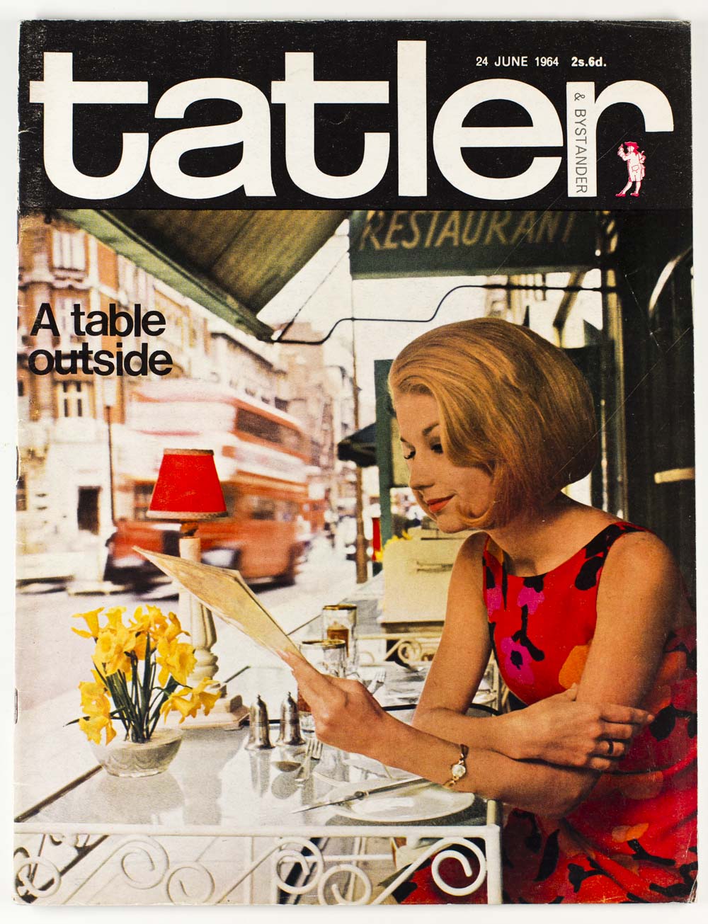 Maggie Smith SOHO Princess Aga Khan BIBA Tatler magazine June 1964 THYSSEN Rada