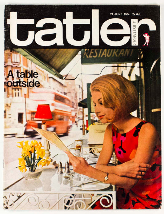 Maggie Smith SOHO Princess Aga Khan BIBA Tatler magazine June 1964 THYSSEN Rada