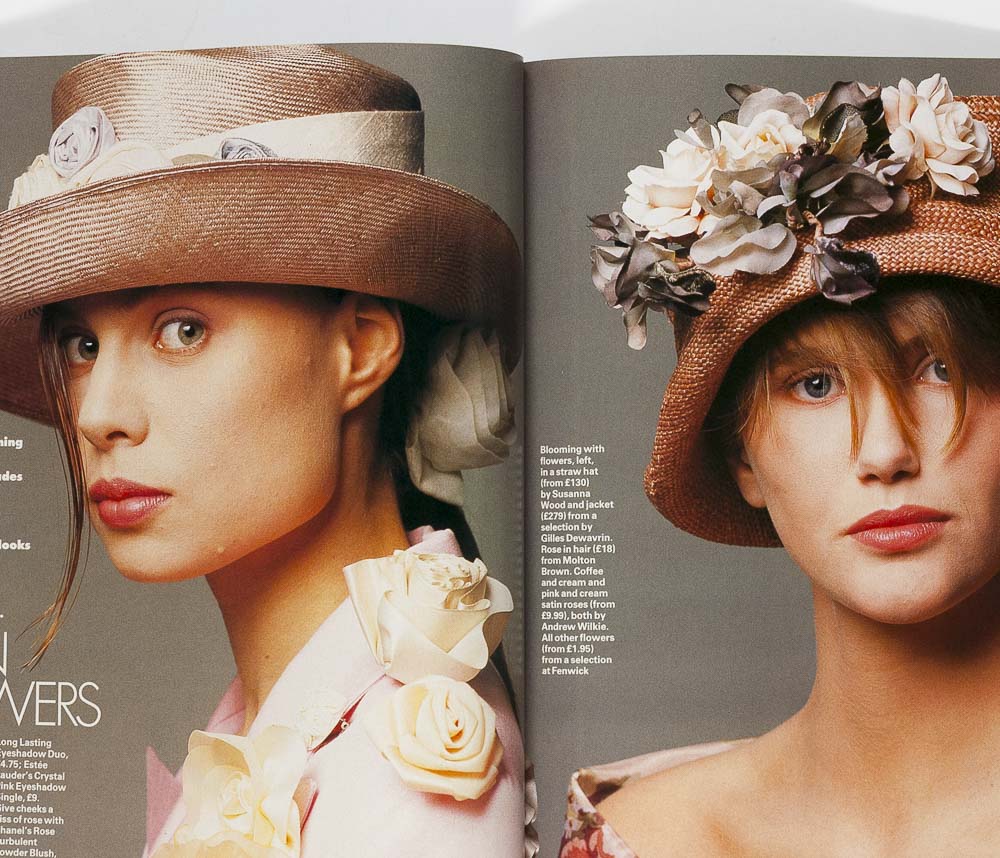 Prince HANS FEURER John Galliano CDG Elle magazine 1988 July