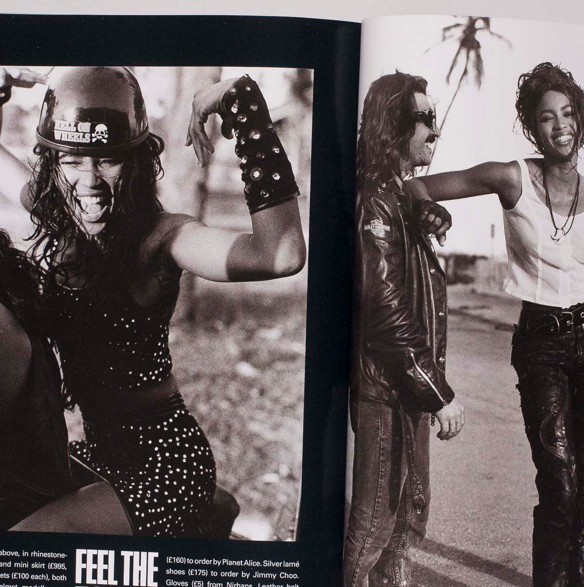 Niki Taylor NAOMI CAMPBELL Keith Haring Elle magazine UK May 1990