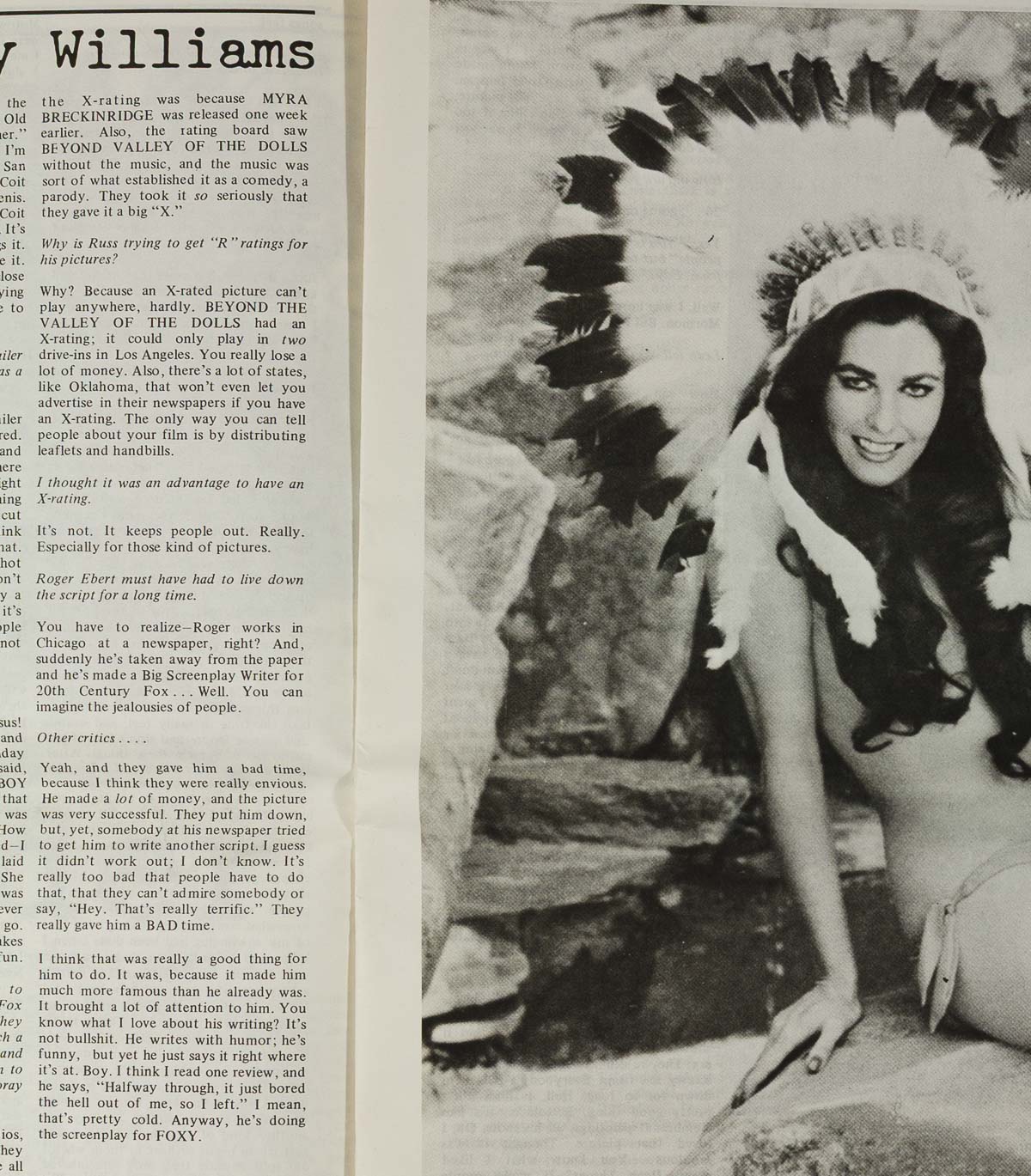 NAOMI SIMS Stevie Wonder Malcolm McDowell Interview magazine July 1973