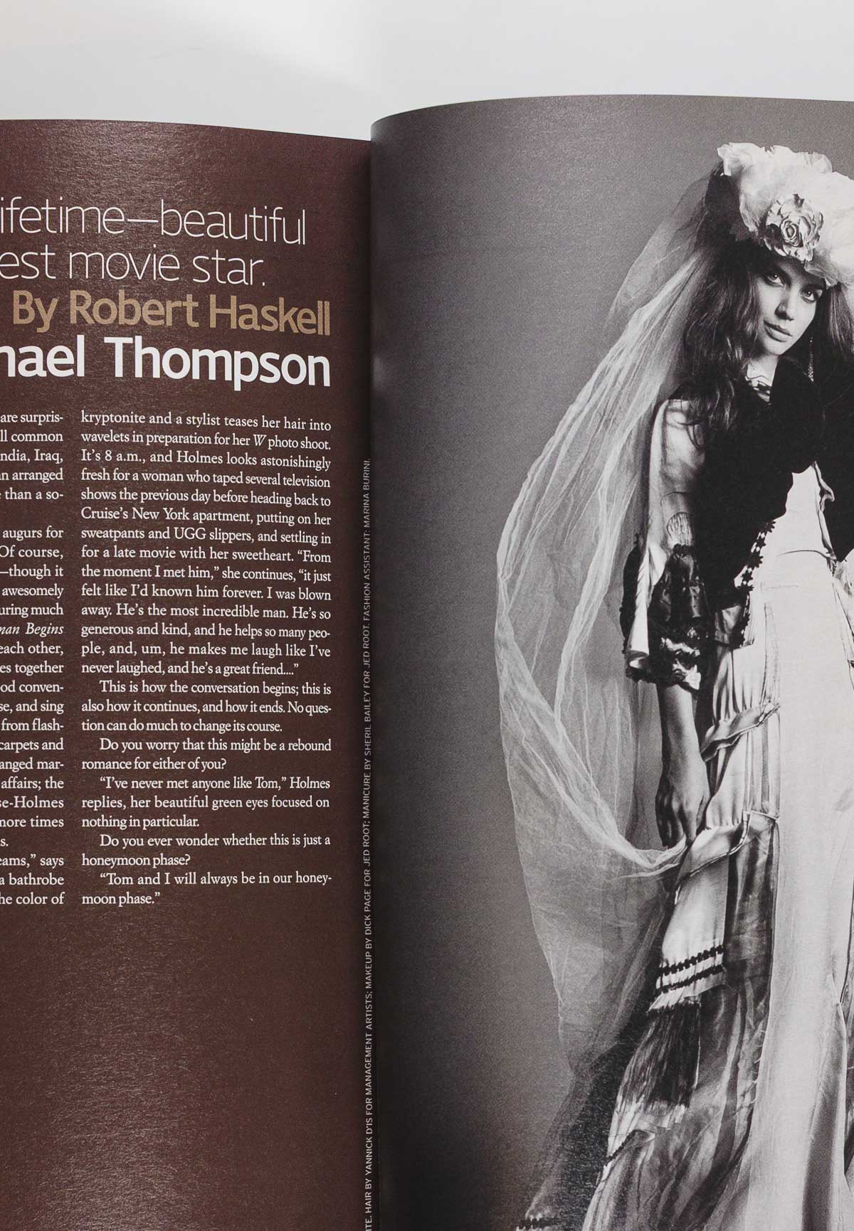 Katie Holmes WONG KAR WAI Ewan McGregor LISA CANT W Magazine 2005