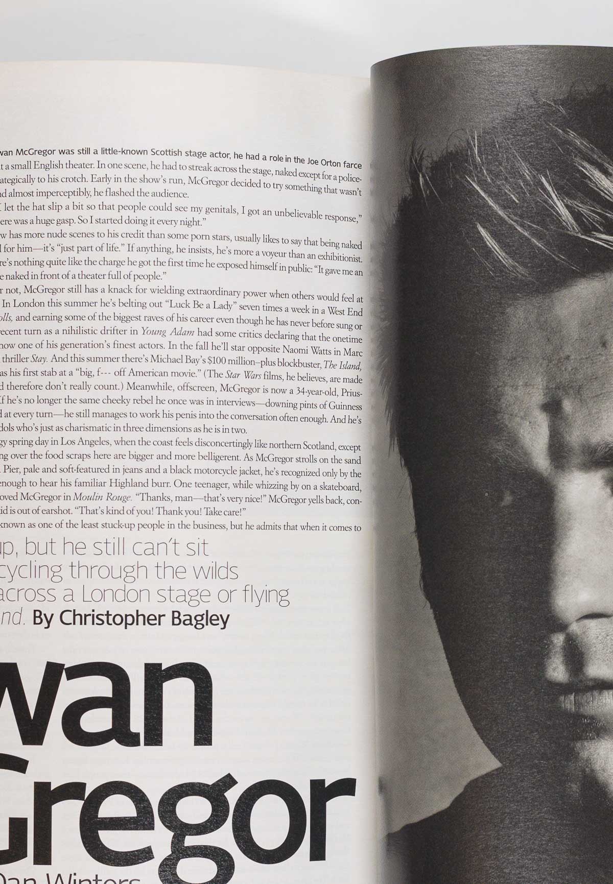 Katie Holmes WONG KAR WAI Ewan McGregor LISA CANT W Magazine 2005