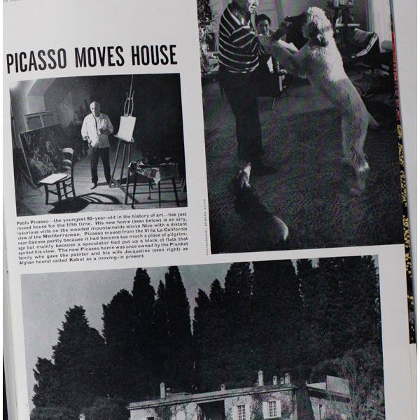 Picasso London Season Number Tatler Magazine 11th April 1962