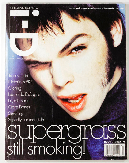 Supergrass NOTORIOUS BIG Leonardo Di Caprio TRACY EMIN i-D May 1997