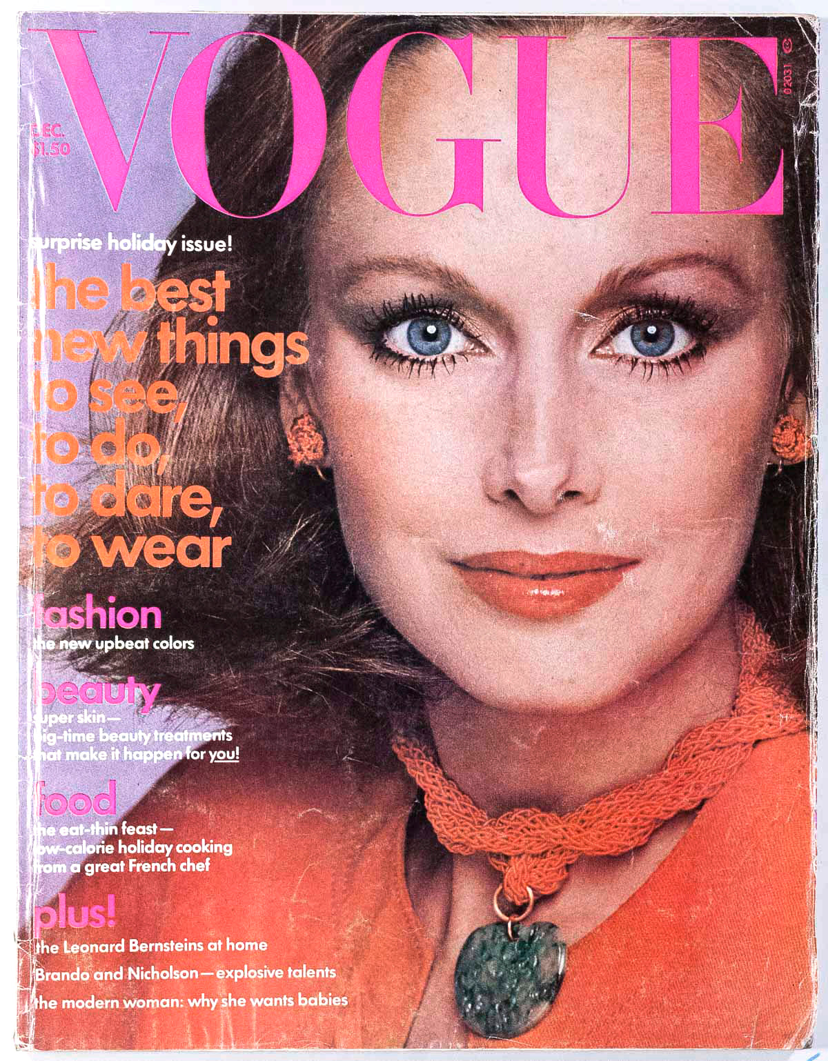 Deborah Turbeville ISABELLE ADJANI Newton HALSTON VOGUE December 1975