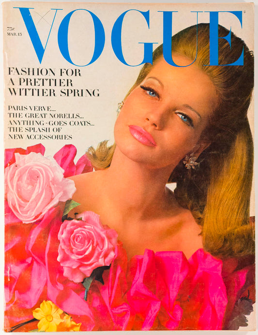 Veruschka JULIE ANDREWS Anouk Aimee VOGUE 15 March 1965 Coco Chanel