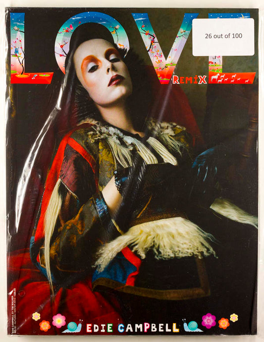 EDIE CAMPBELL LOVE REMIX MAGAZINE #12 2014 BookMarc MARC JACOBS Ltd 26 of 100