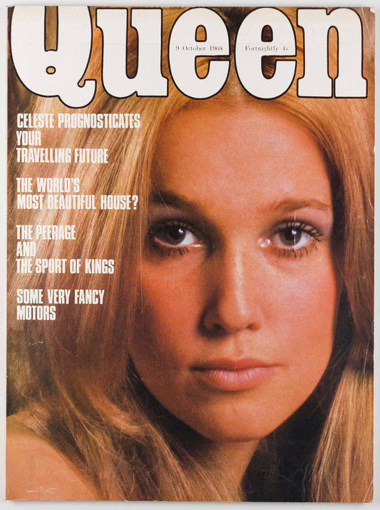 Marisa Berenson RALPH STEADMAN Graham Percy QUEEN Magazine 9th October 1968