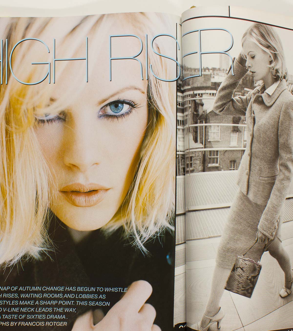 CATHERINE DENEUVE Hugh Grant PALOMA PICASSO Tiffany's  HARPER'S & QUEEN magazine