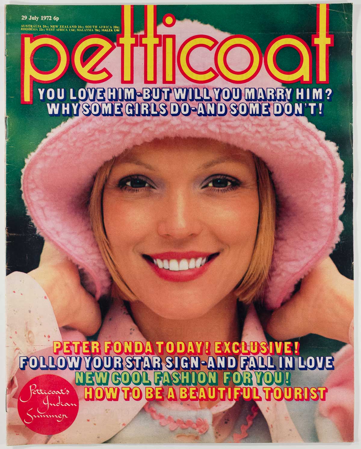 Peter Fonda interview Petticoat Magazine 29th July 1972