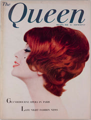 MARIE HELENE ARNAUD David Olins TRUDE ETTINGER Queen magazine 1958 May