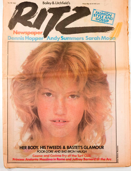 Dennis Hopper SARAH MOON Andy Summers BASTET Ritz magazine no 70 1982