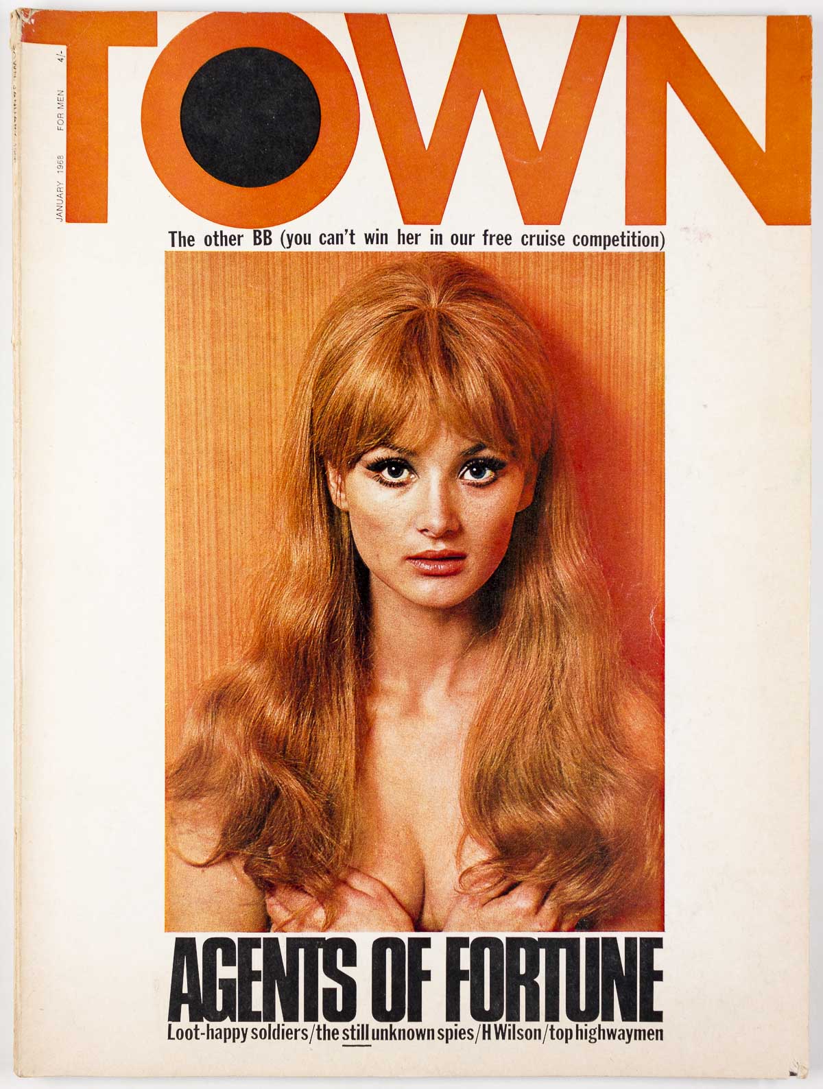 Barbara Bouchet Ronnie Scott Mercenaries Town magazine January 1968