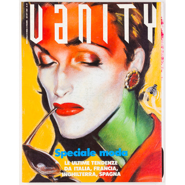 VANITY MAGAZINE Full set  1982 1989 Antonio Lopez BASQUIAT Mugler CdG