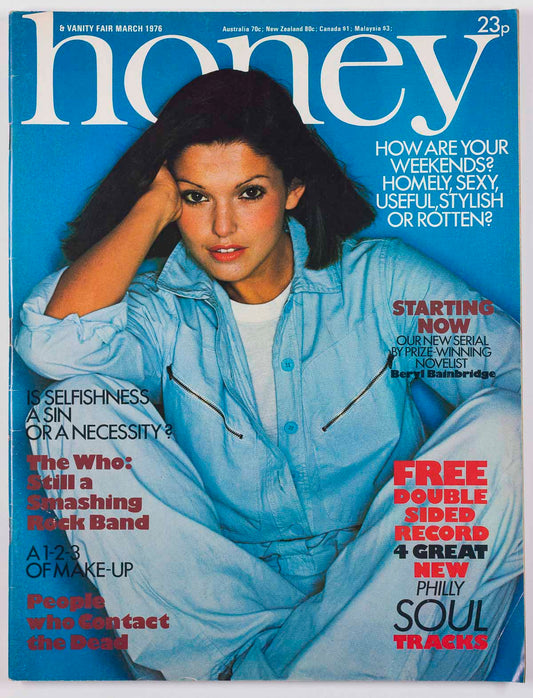 Honey Magazine UK March 1976 The Who David Bowie Man Who Fell To Earth
