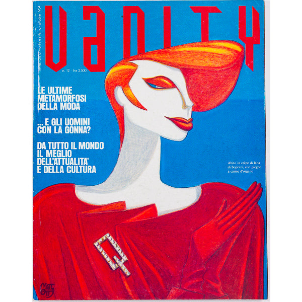 VANITY MAGAZINE Full set  1982 1989 Antonio Lopez BASQUIAT Mugler CdG