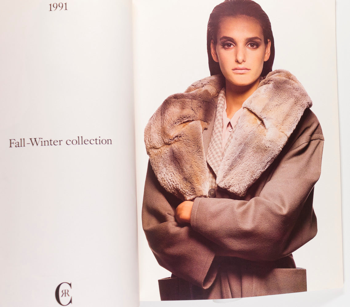 CERRUTI 1881 Cordula Reyer ELAINE IRWN Autumn Winter AW 1991 LOOKBOOK