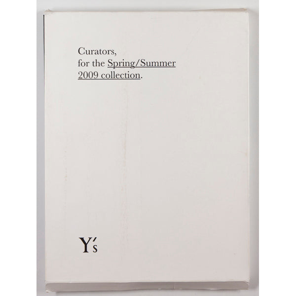 YOHJI YAMAMOTO Y's  Curators MILO KELLER Lookbook Spring Summer 2009