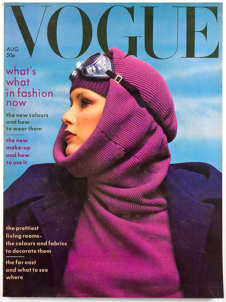 Ingrid Boulting MARIE HELVIN Paul Theroux  VOGUE August 1975