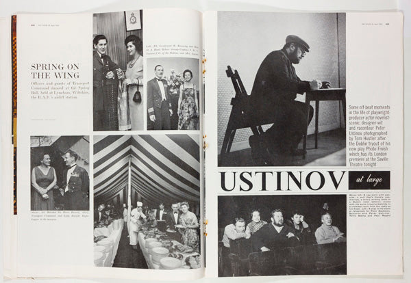 Goucho Peter Ustinov The Tatler UK 25th April 1962