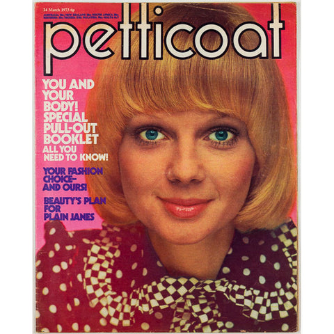 Rick Springfield Plain Janes Petticoat Magazine 24th March 1973