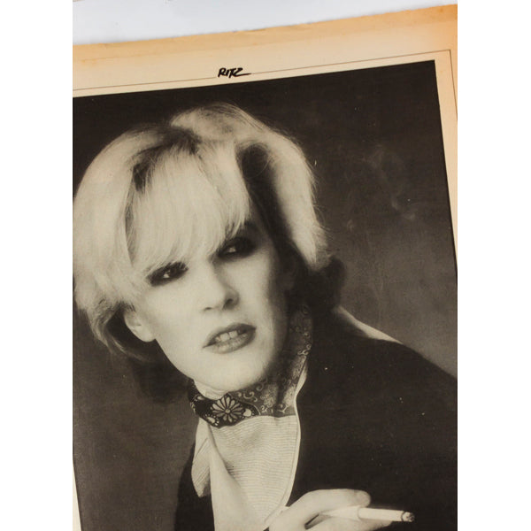 Sting Fiorucci David Sylvian Caroline Baker RITZ Magazine No 54 1981