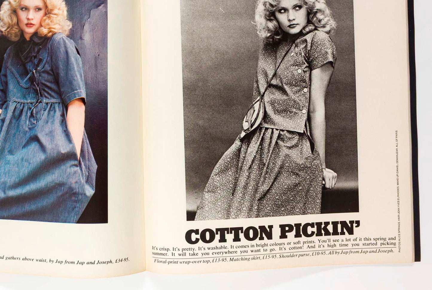 Biba RUNDGREN Nell Campbell ALICE SPRINGS 19 magazine March 1975