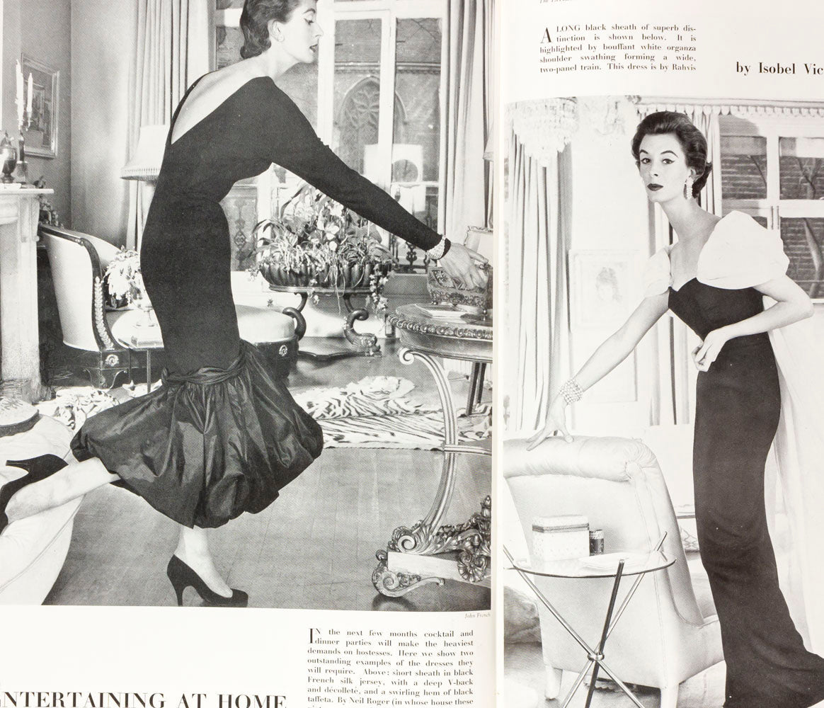 Dorrit Dekk DOVIMA Hermes MADAME YEVONDE Tatler magazine 18 April 1956