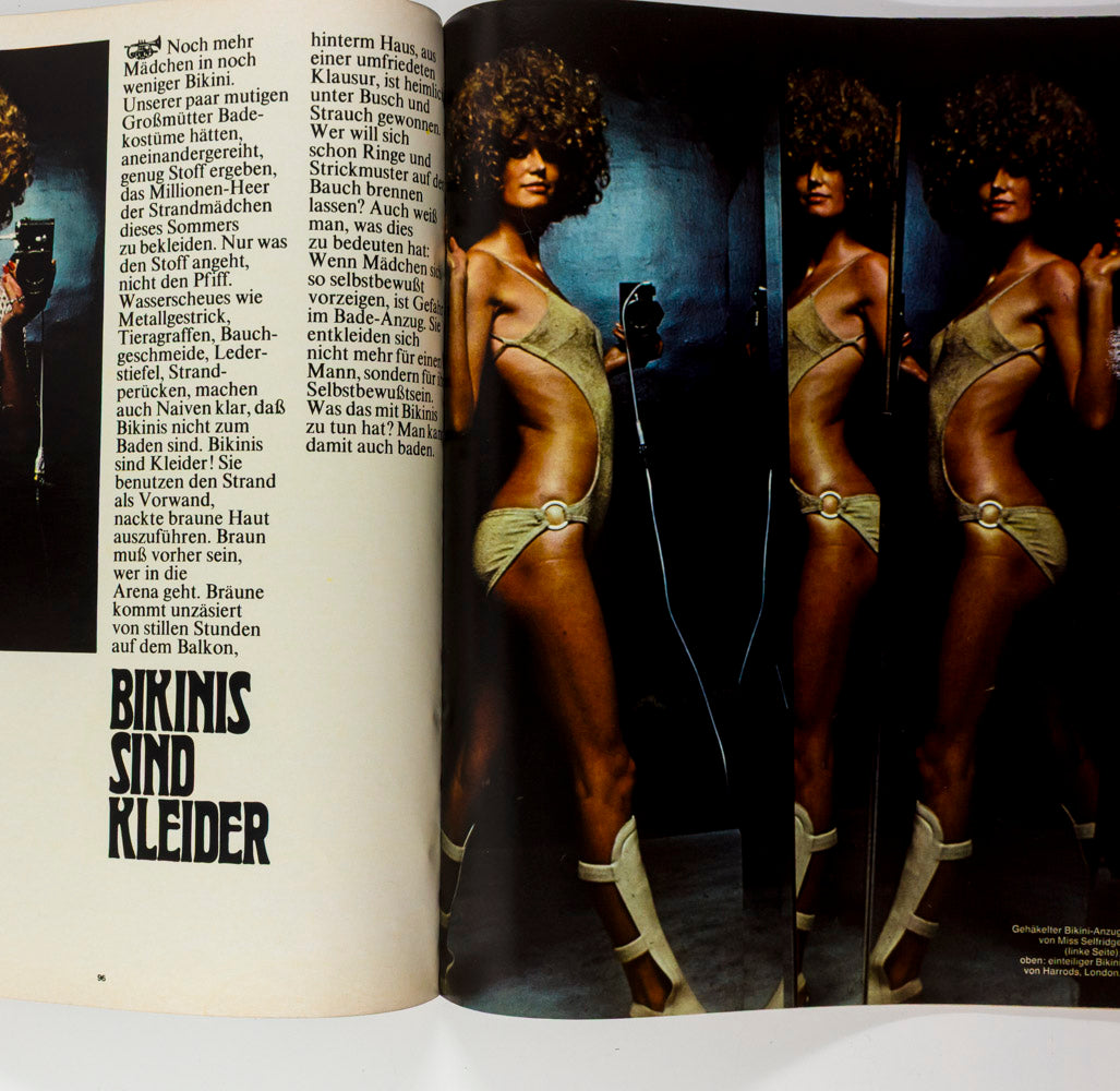 NICO Will McBride HELMUT NEWTON David Hamilton TWEN August 1969 Jazz