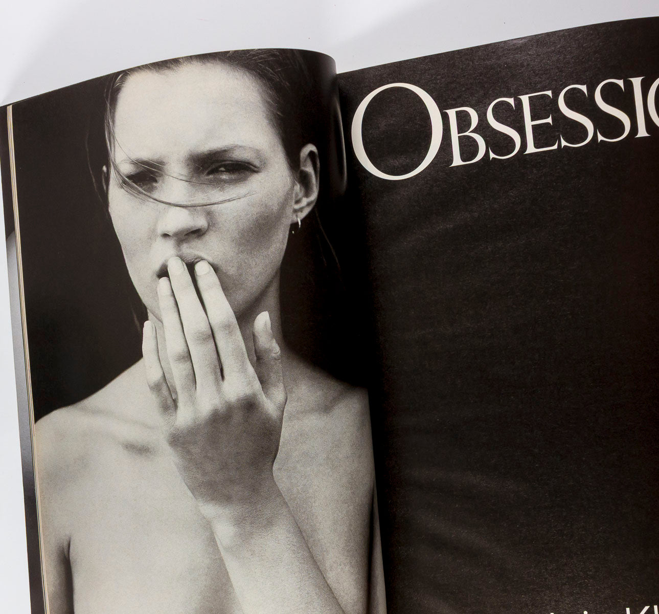 Kate Moss VIVIENNE WESTWOOD Kelly Lynch W magazine September 1995 Calvin Klein