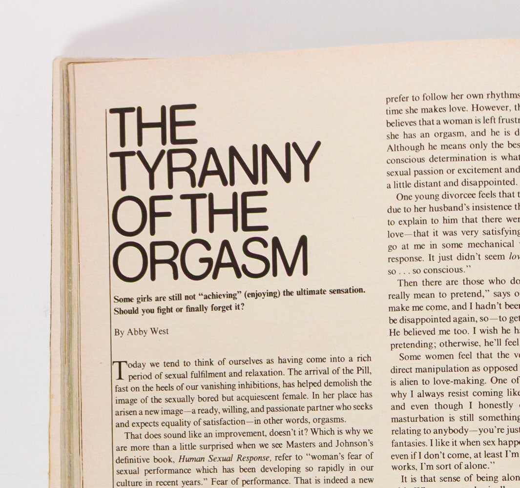 Eva Reuber ALICE POLLOCK Burt Reynolds ZAZIE Cosmopolitan May 1973 UK