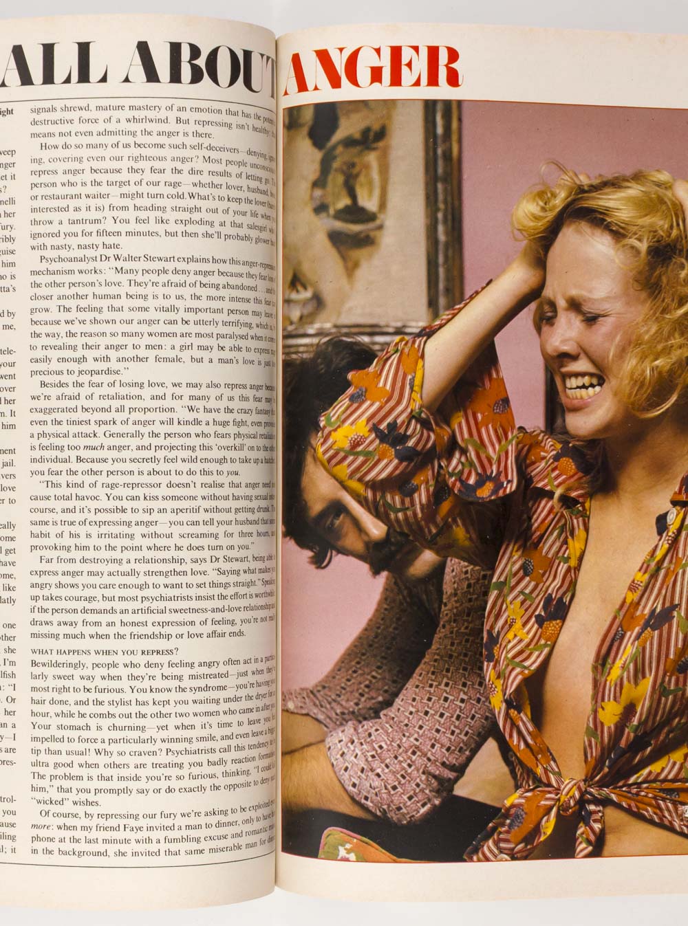 Eva Reuber ALICE POLLOCK Burt Reynolds ZAZIE Cosmopolitan May 1973 UK