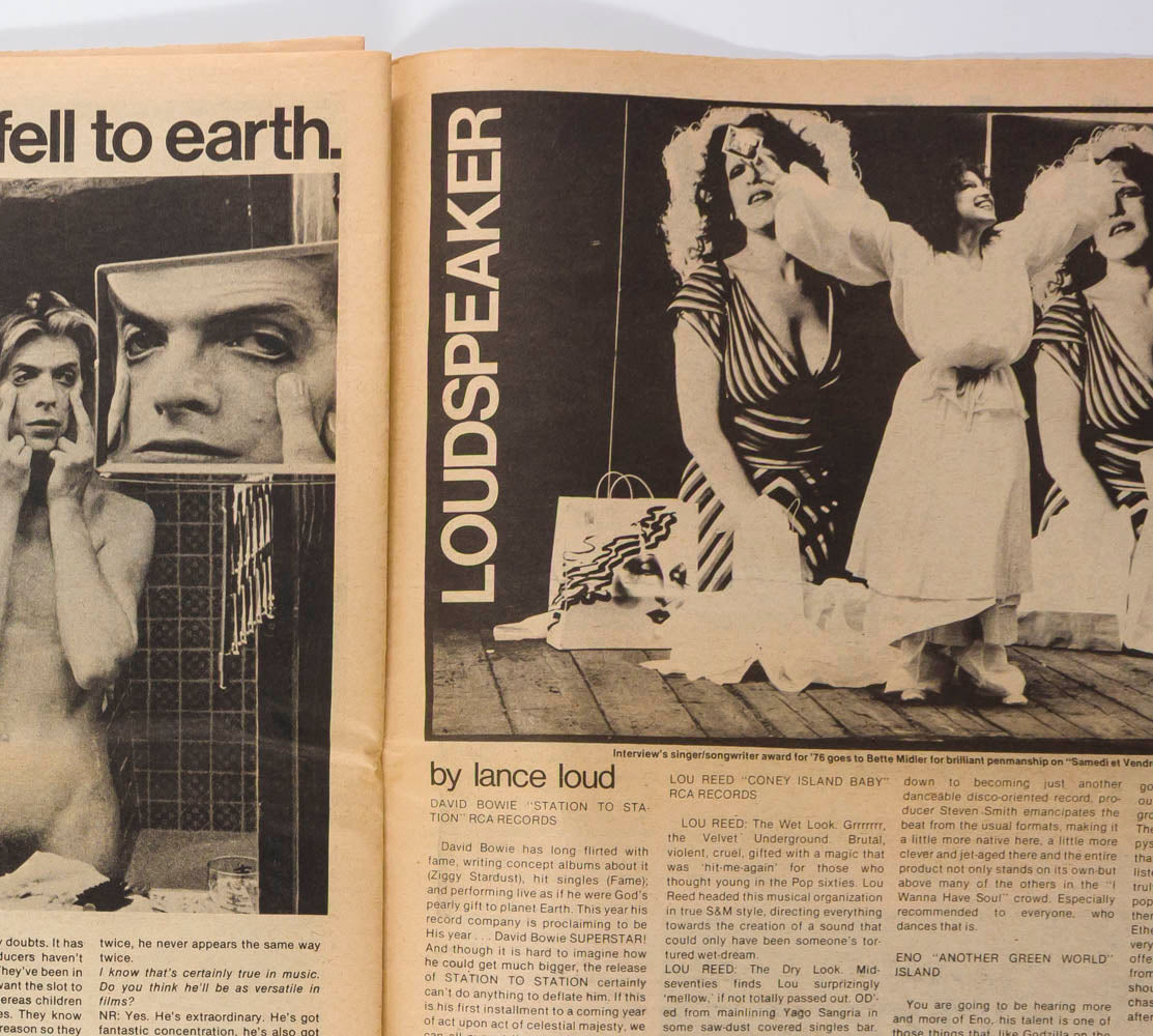 ISABELLE ADJANI Nic Roeg MARTIN AMIS Interview magazine March 1976