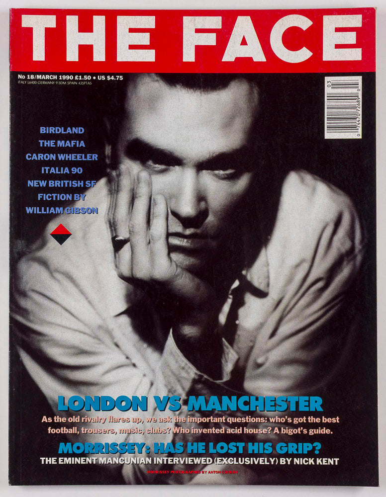 MORRISSEY Caron Wheeler WILLIAM GIBSON Anton Corbin THE FACE March 1990