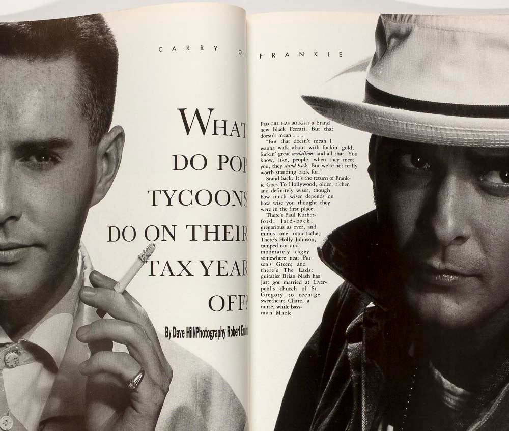 Chicago house Bruce Weber Rio ALIENS The Face September 1986